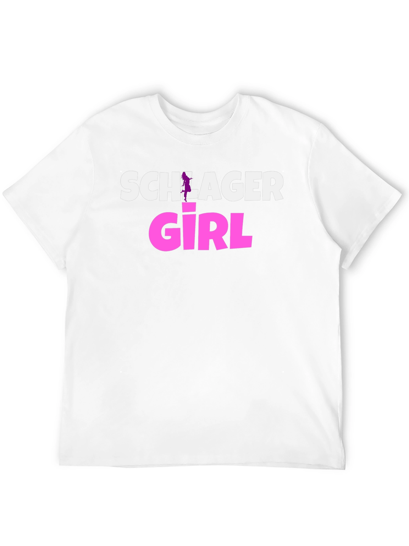 Schlager Girl Black T-Shirt