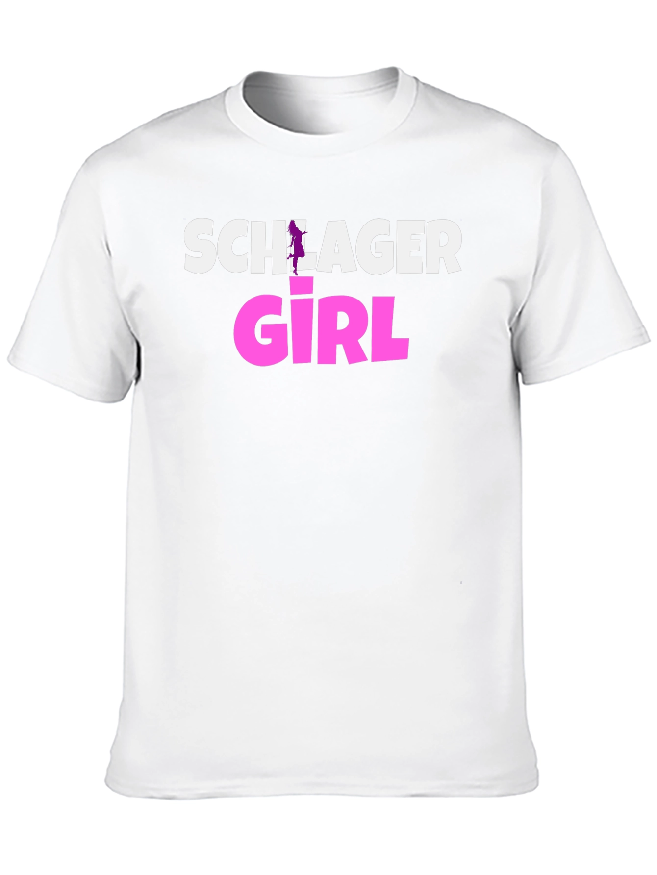 Schlager Girl Black T-Shirt