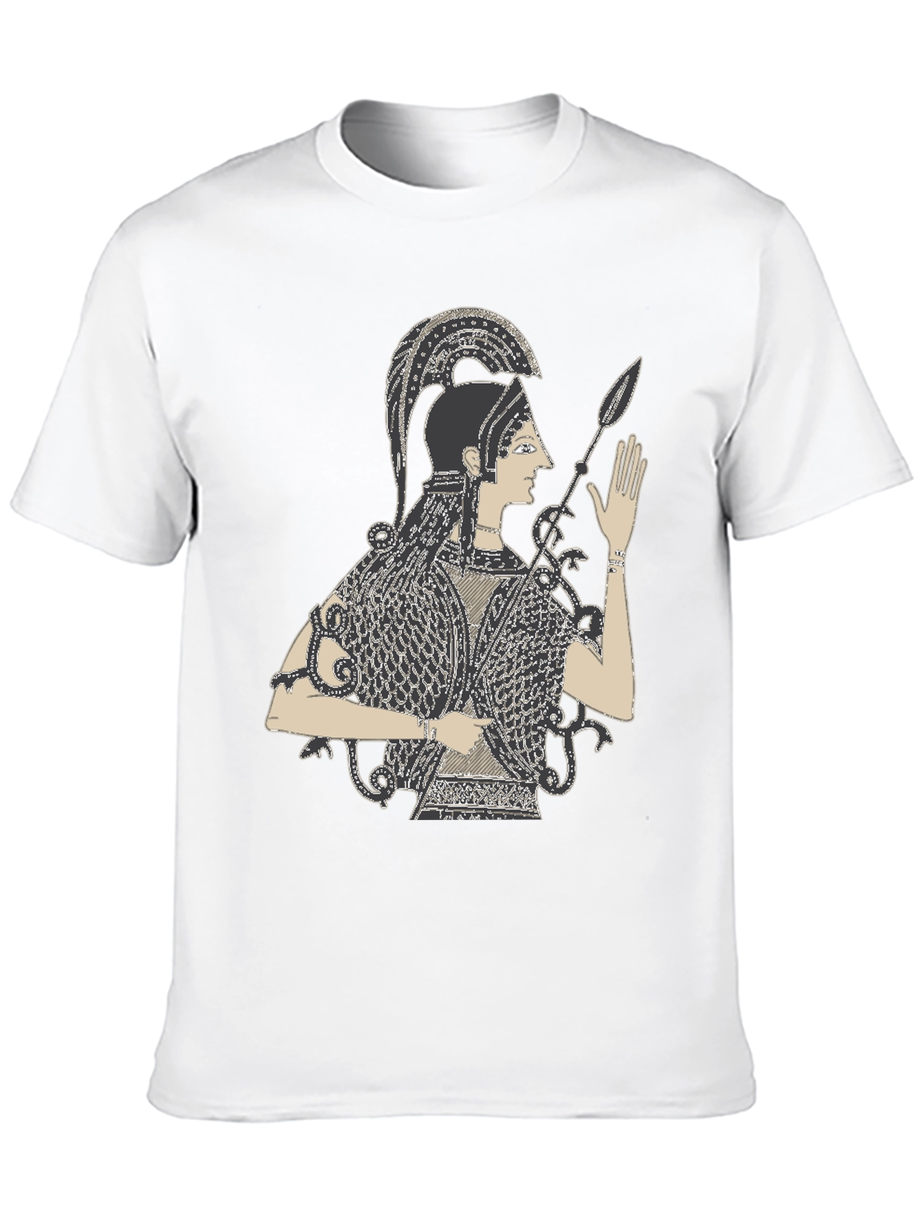 Athena Graphic Tee - Black T-Shirt