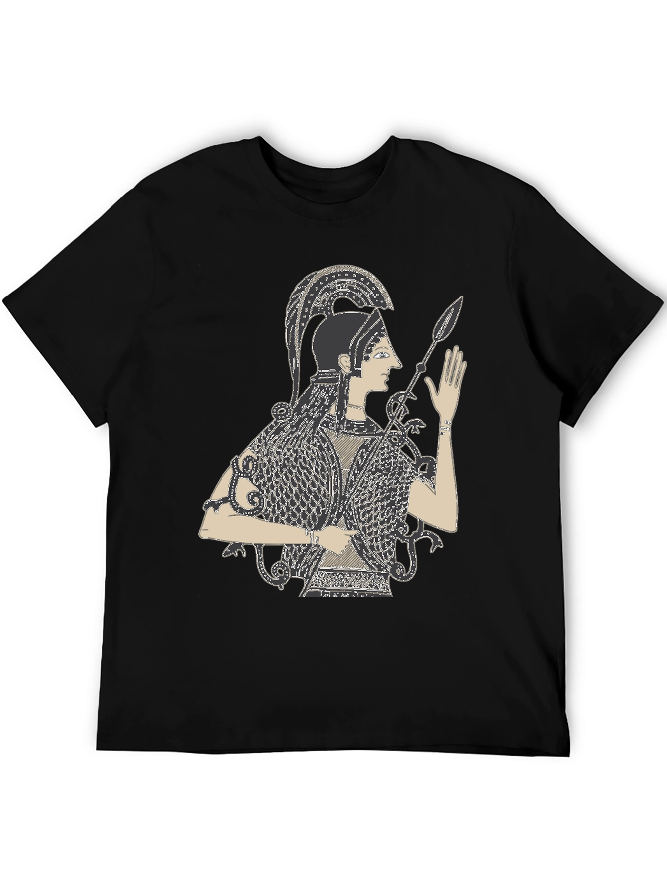 Athena Graphic Tee - Black T-Shirt