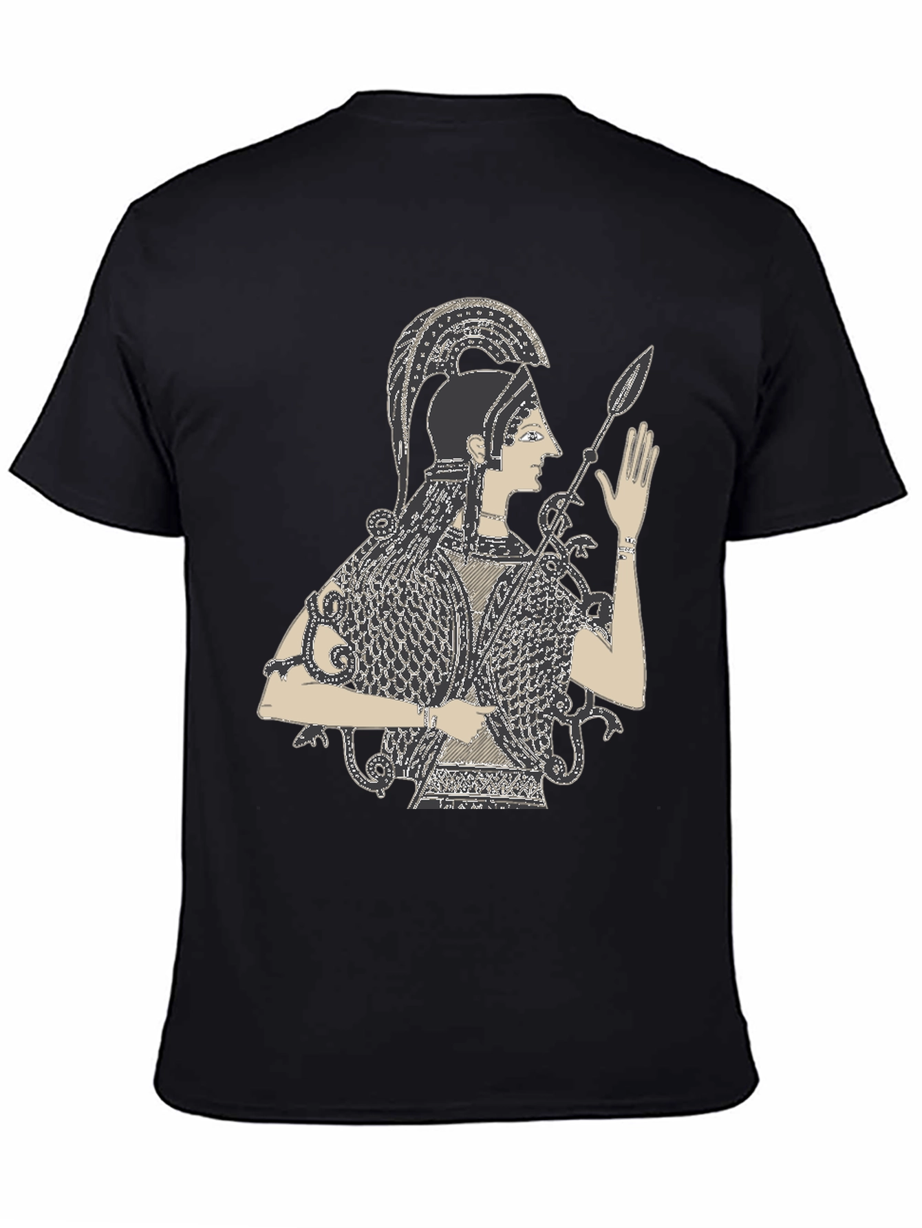 Athena Graphic Tee - Black T-Shirt