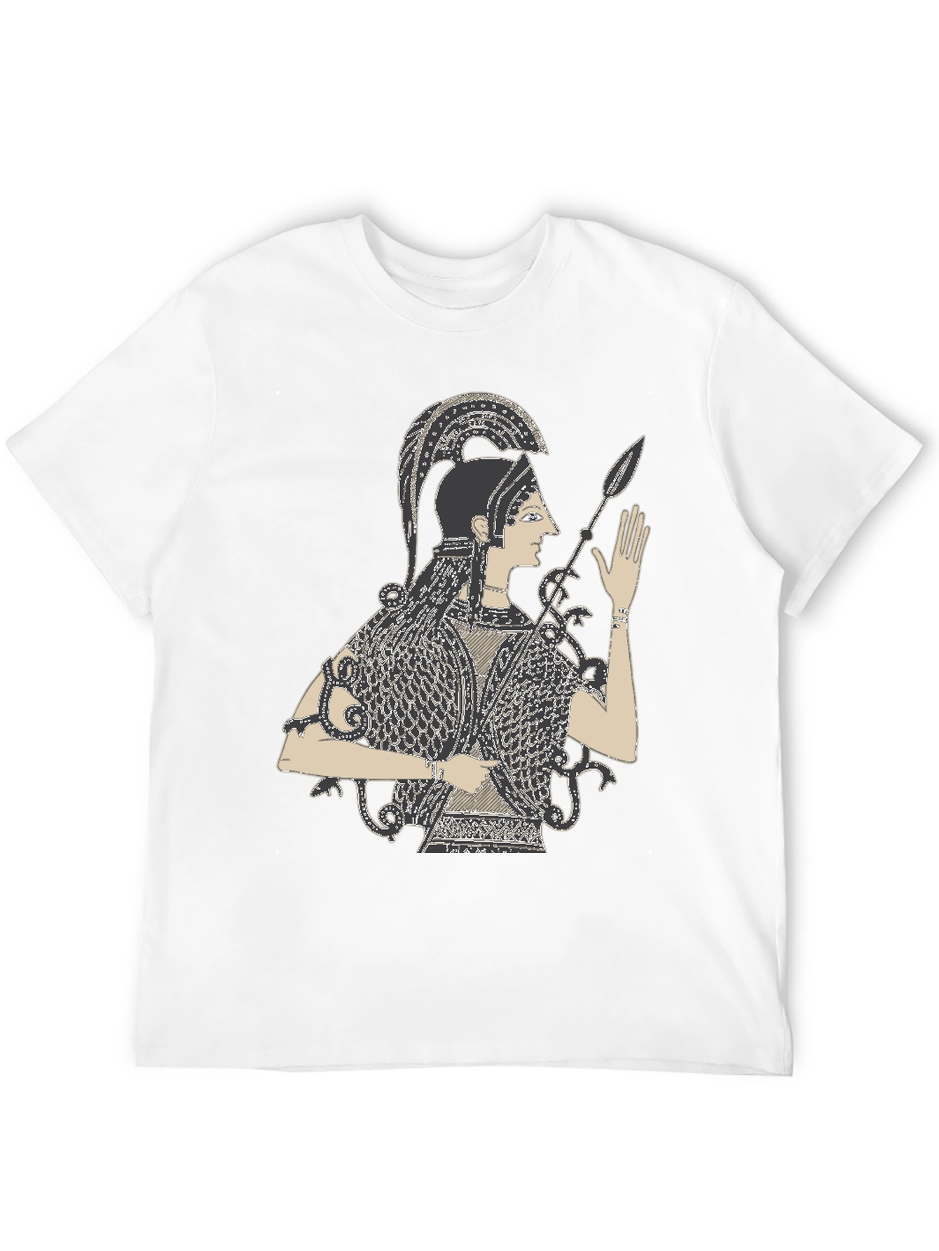 Athena Graphic Tee - Black T-Shirt