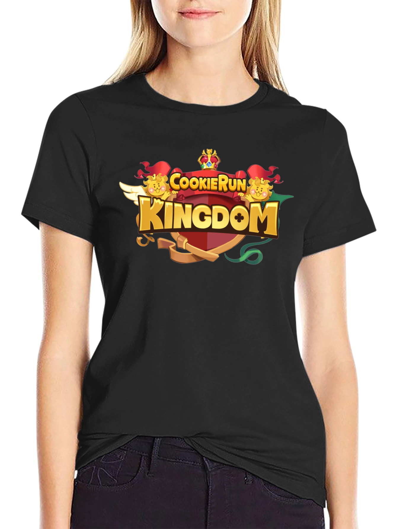 Cookie Run Kingdom Black Graphic Tee