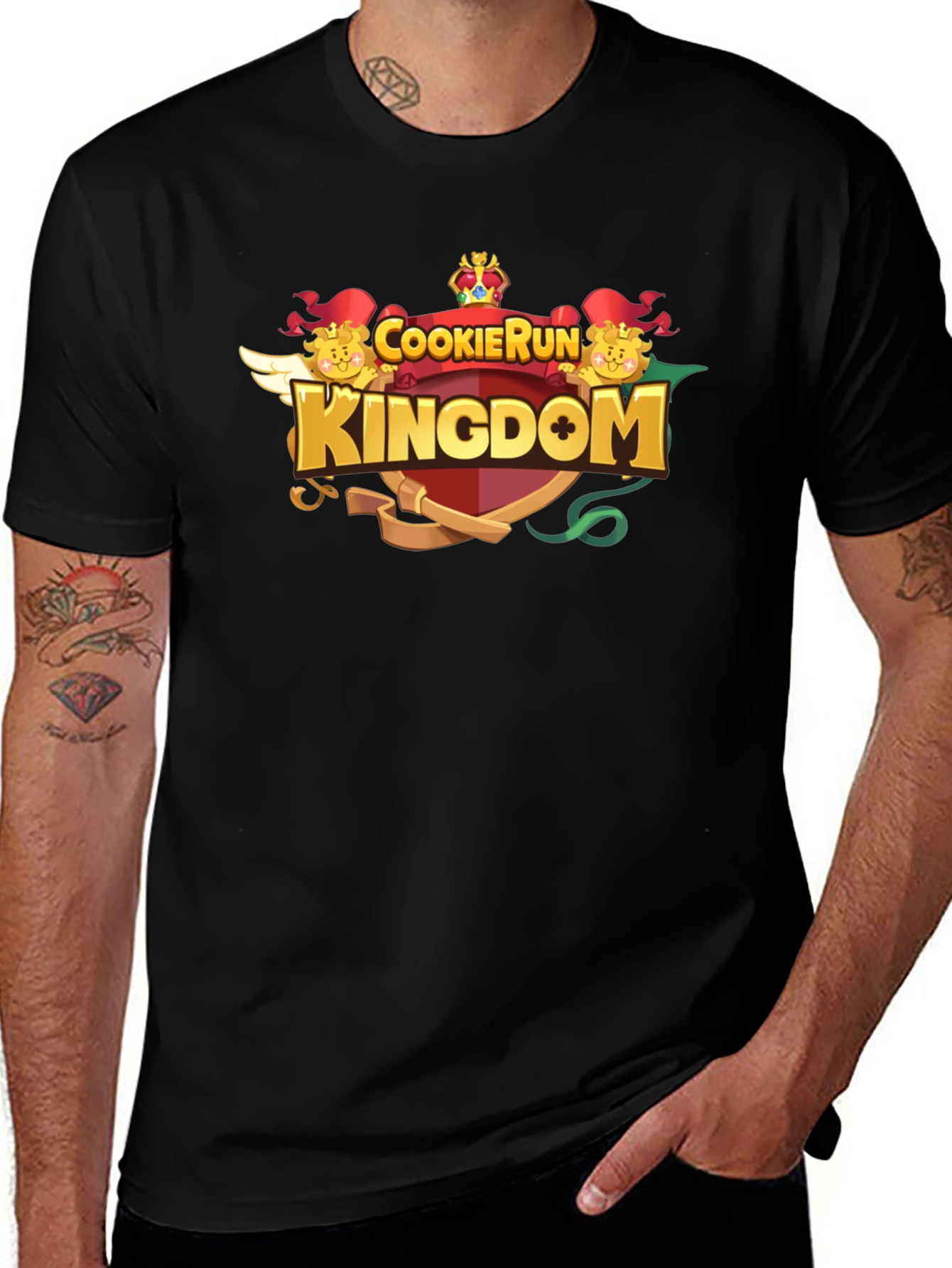 Cookie Run Kingdom Black Graphic Tee