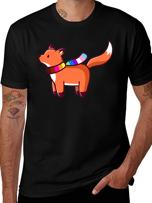 Pride Fox T-Shirt - Stylish Graphic Tee