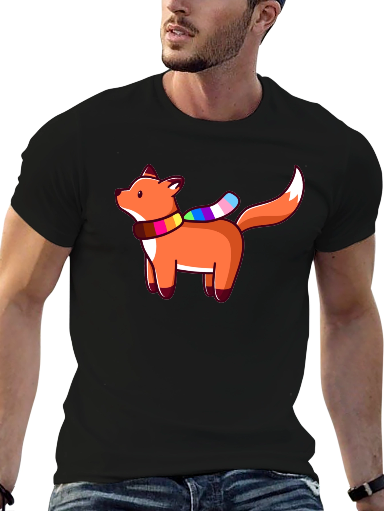 Pride Fox T-Shirt - Stylish Graphic Tee