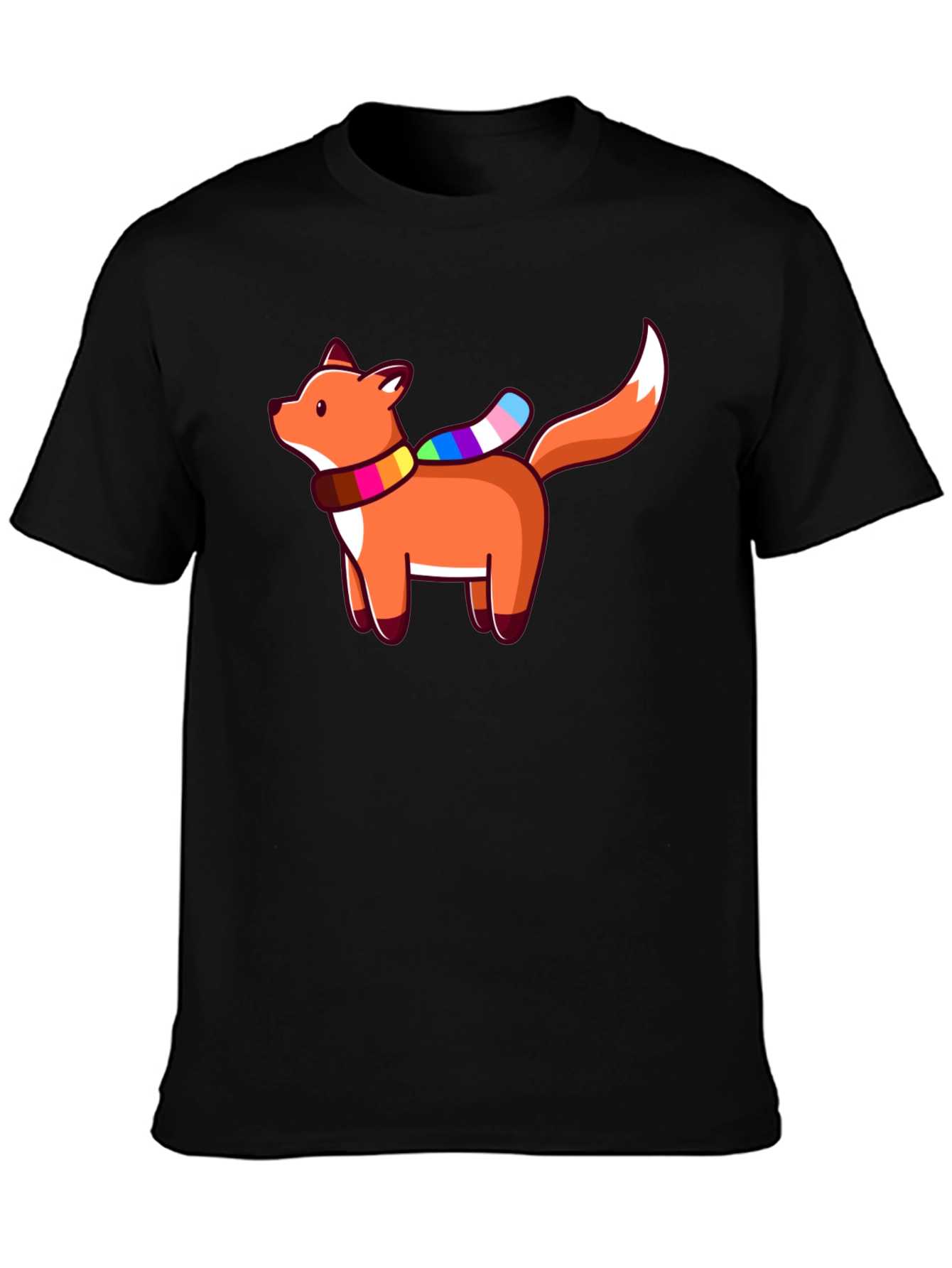 Pride Fox T-Shirt - Stylish Graphic Tee