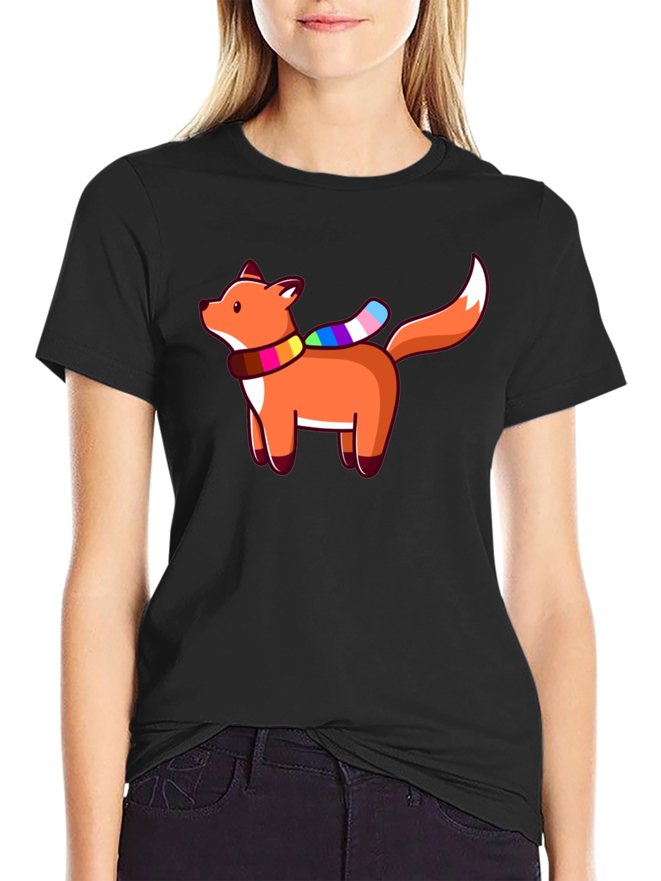 Pride Fox T-Shirt - Stylish Graphic Tee