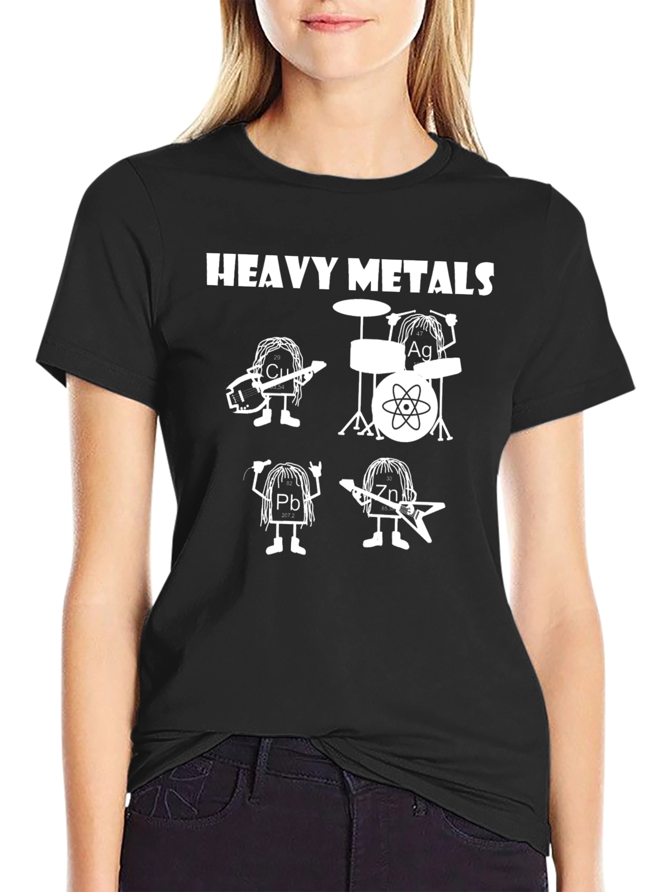 Heavy Metals Graphic T-Shirt - Rock On!