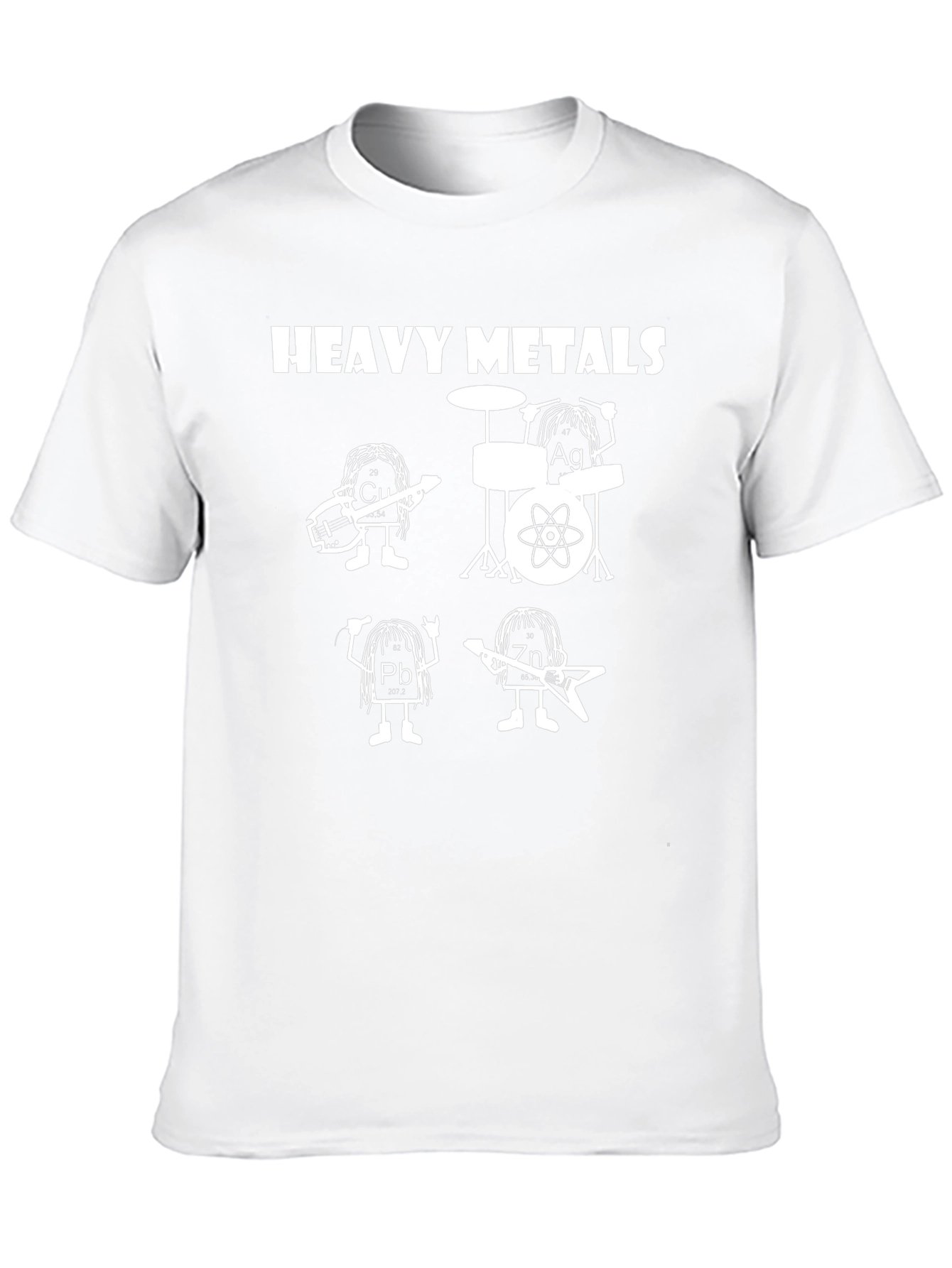 Heavy Metals Graphic T-Shirt - Rock On!
