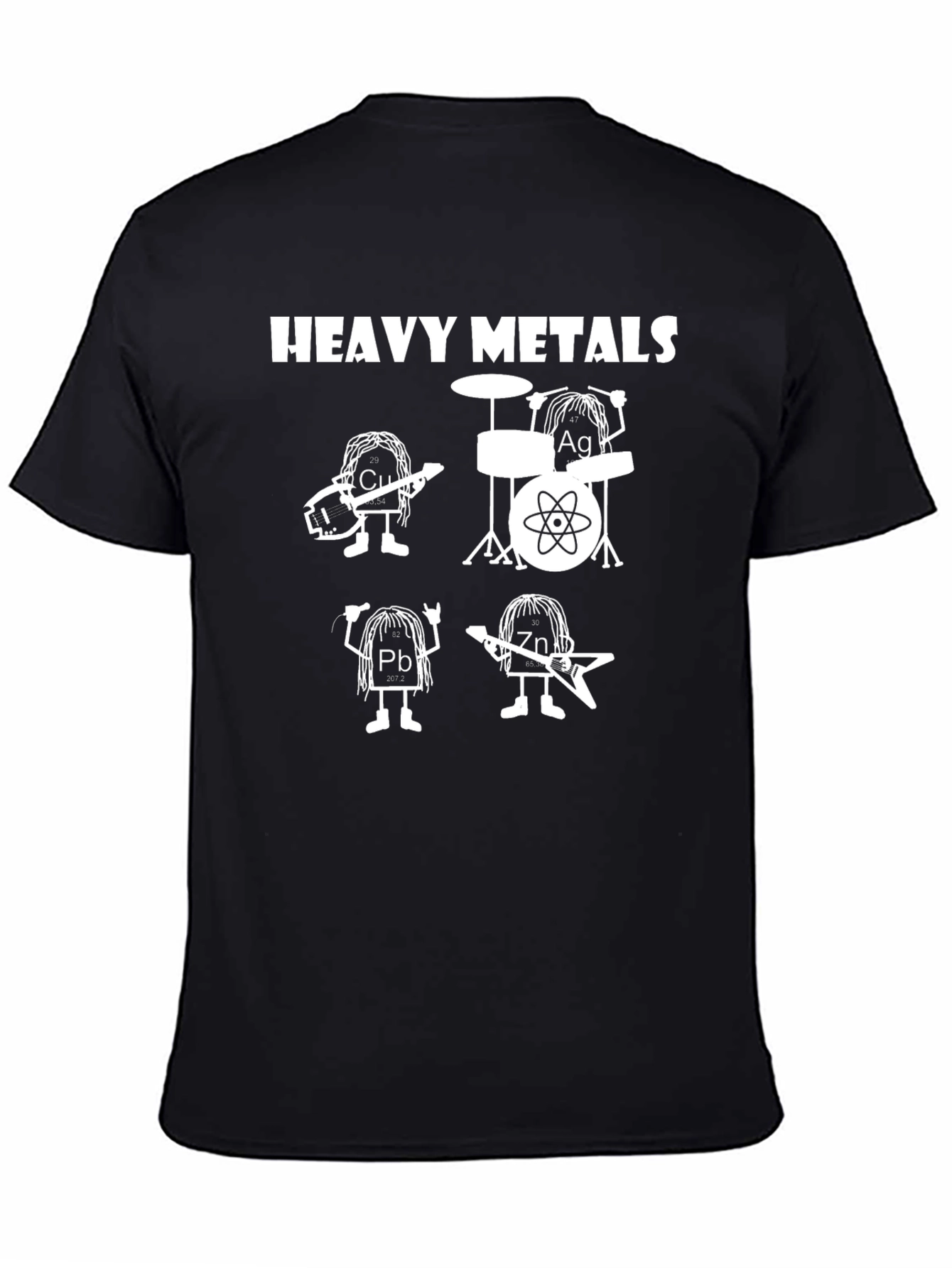 Heavy Metals Graphic T-Shirt - Rock On!