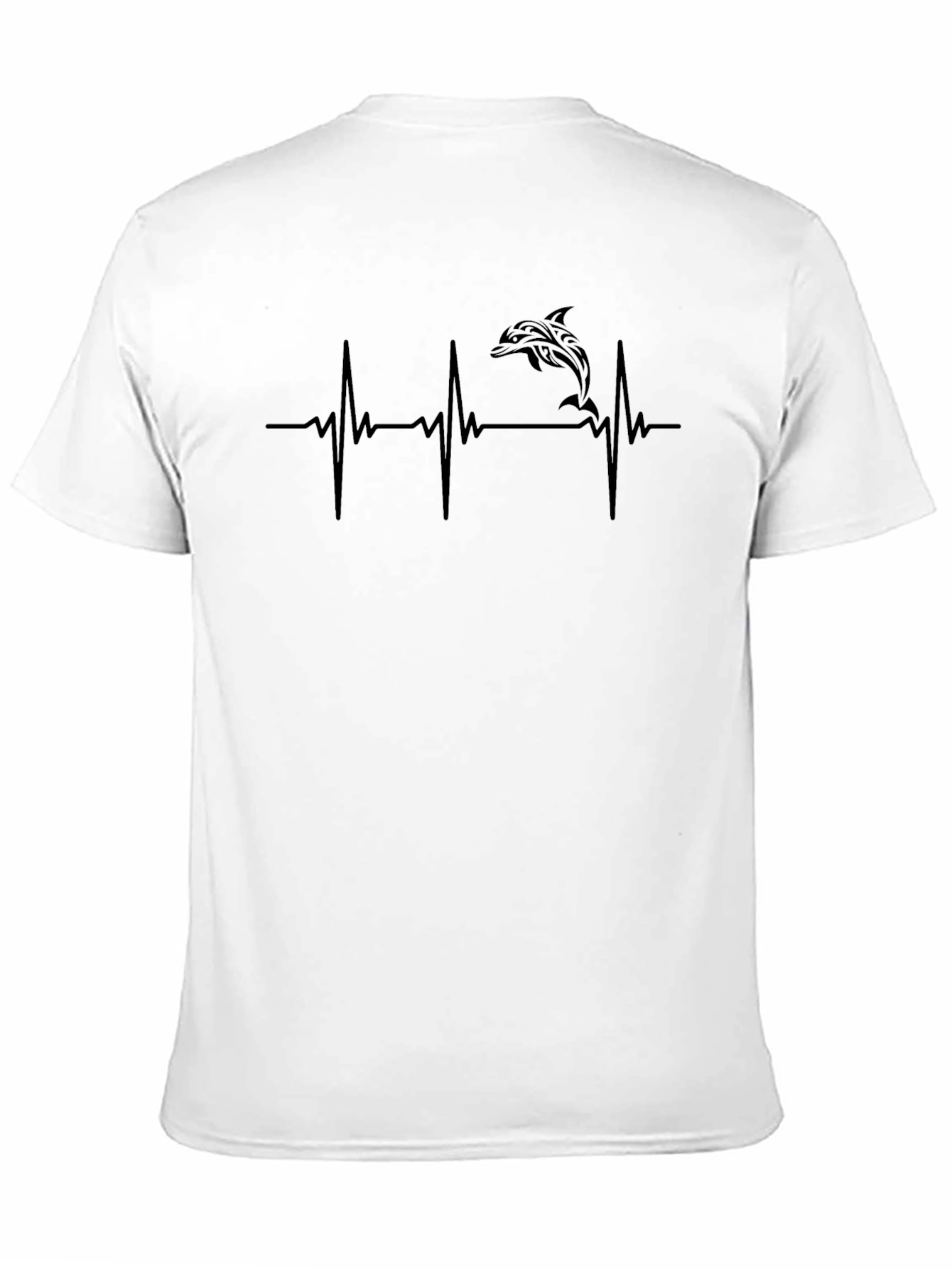 Dolphin Heartbeat T-Shirt - Stylish and Unique Design