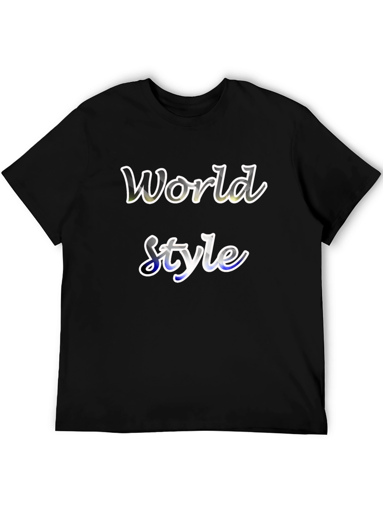 World Style Graphic Tee - Soft Cotton Blend