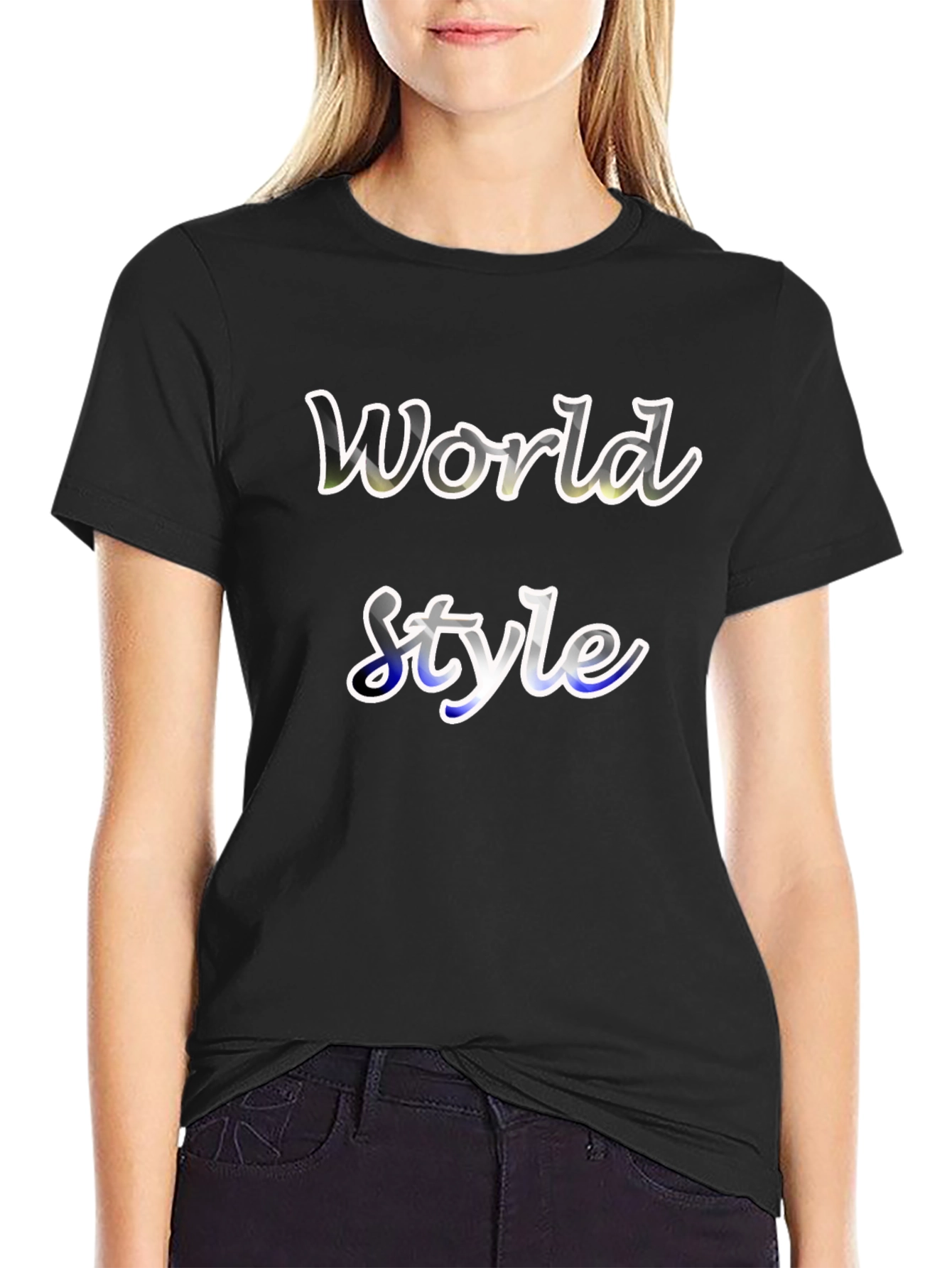 World Style Graphic Tee - Soft Cotton Blend
