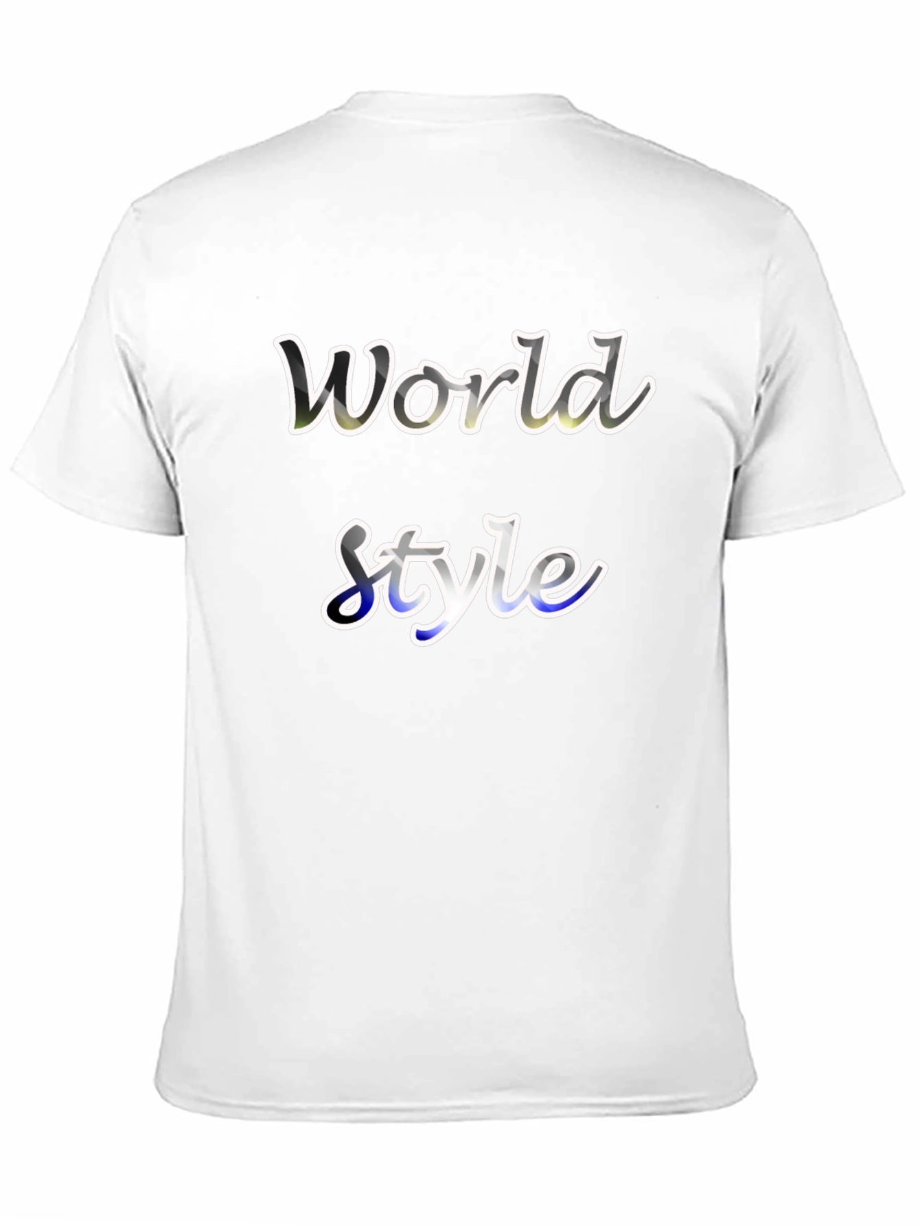 World Style Graphic Tee - Soft Cotton Blend