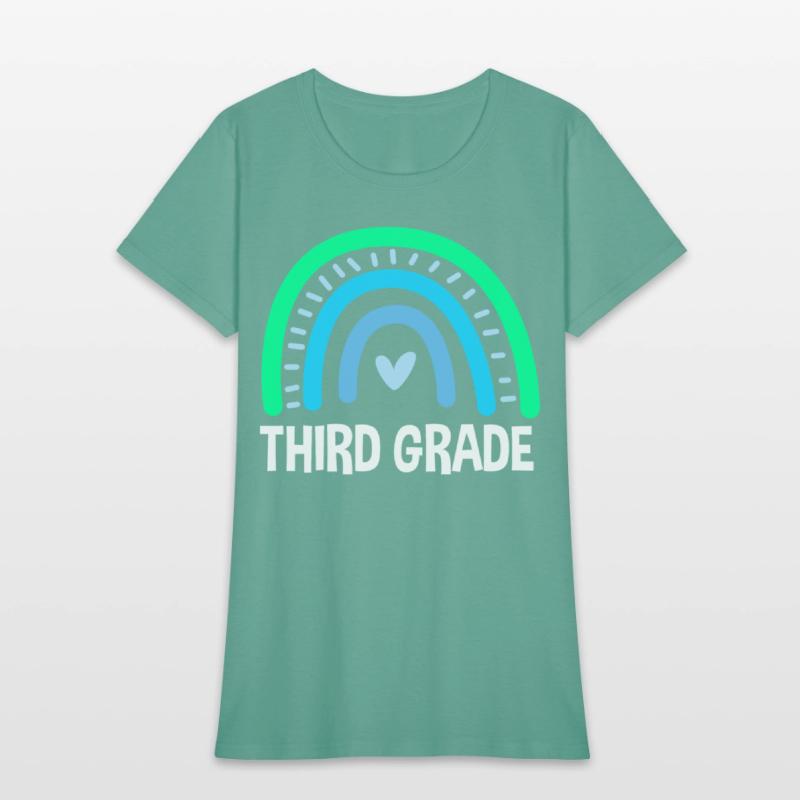 3rd Grade Rainbow Boho Third Grade Rainbow