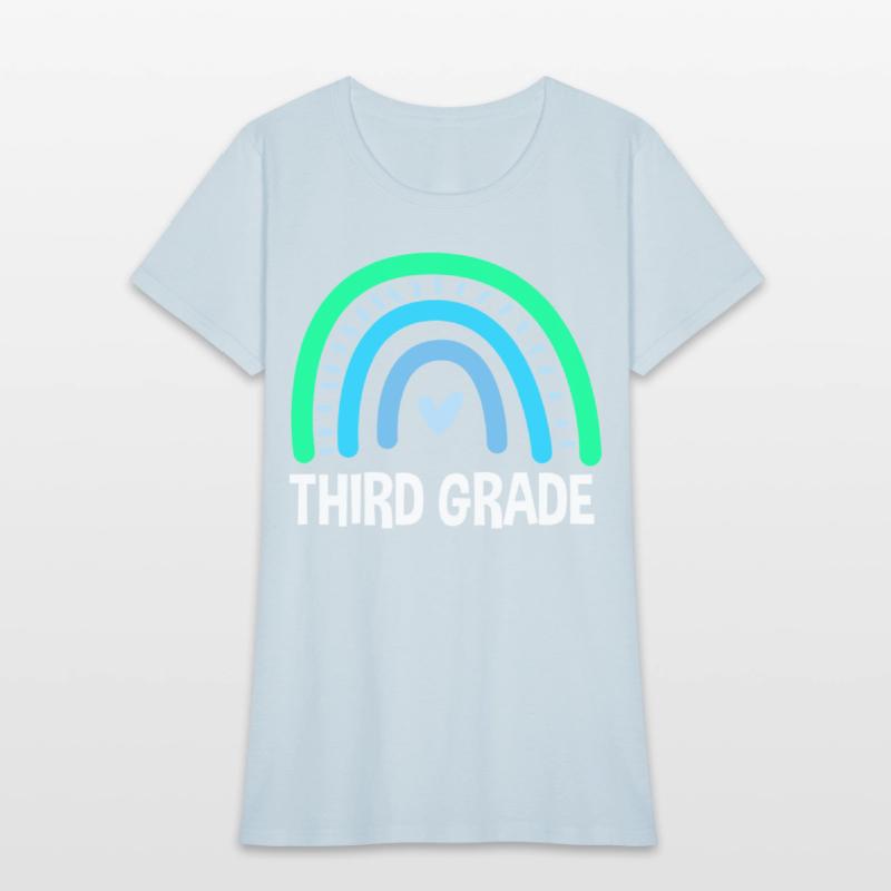 3rd Grade Rainbow Boho Third Grade Rainbow