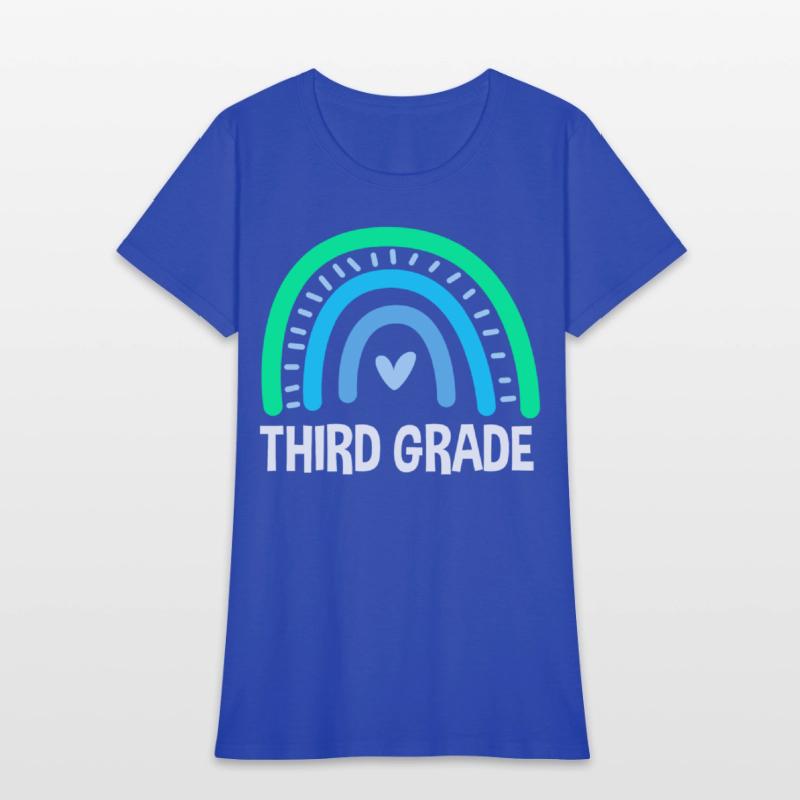 3rd Grade Rainbow Boho Third Grade Rainbow