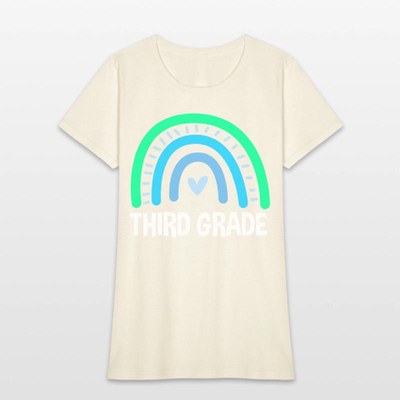 3rd Grade Rainbow Boho Third Grade Rainbow