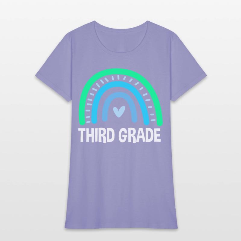 3rd Grade Rainbow Boho Third Grade Rainbow