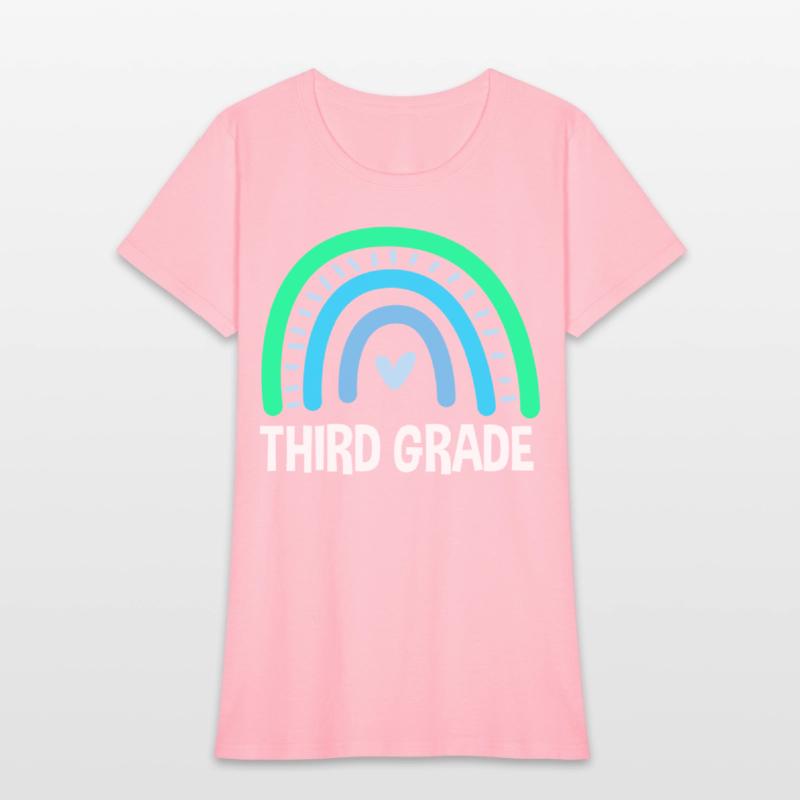 3rd Grade Rainbow Boho Third Grade Rainbow