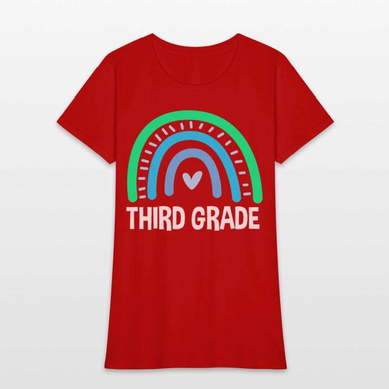 3rd Grade Rainbow Boho Third Grade Rainbow