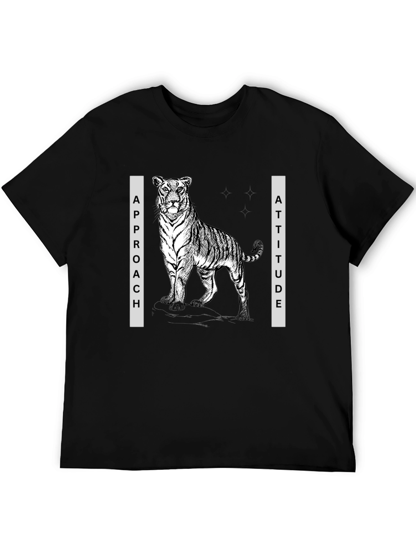 Tiger Approach Attitude Graphic Tee