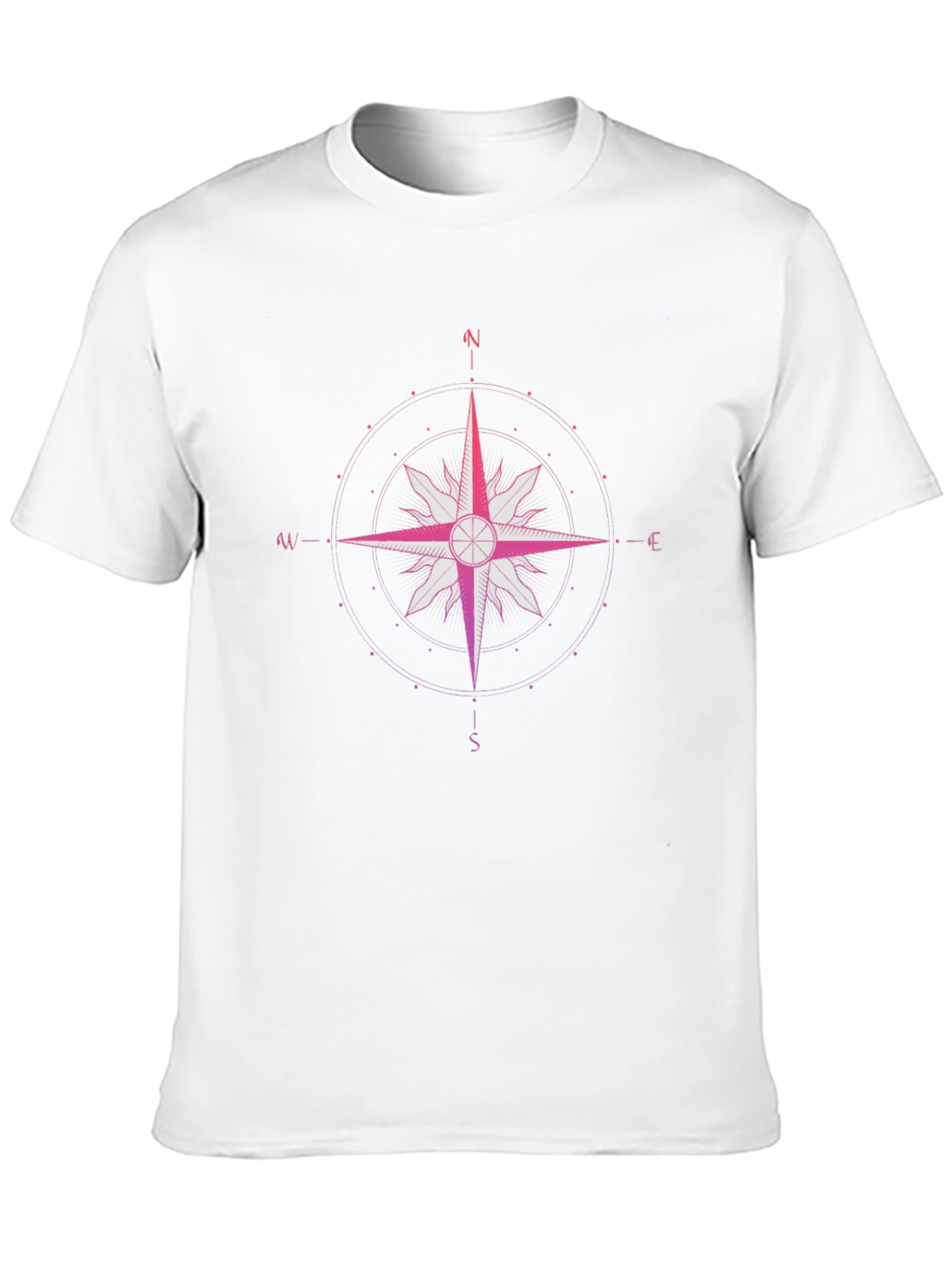 Compass Star Graphic Black T-Shirt