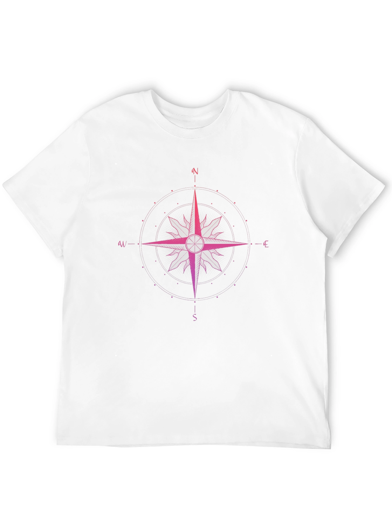 Compass Star Graphic Black T-Shirt