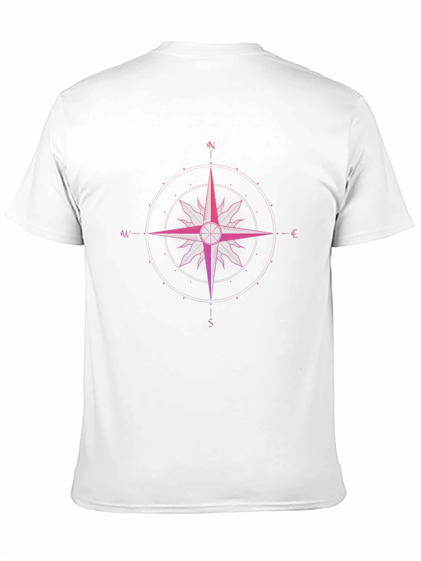 Compass Star Graphic Black T-Shirt
