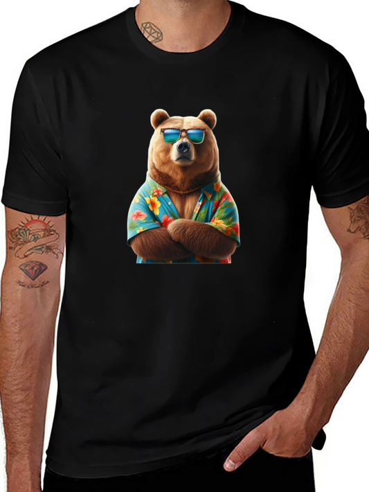 Cool Bear Hawaiian Shirt T-Shirt