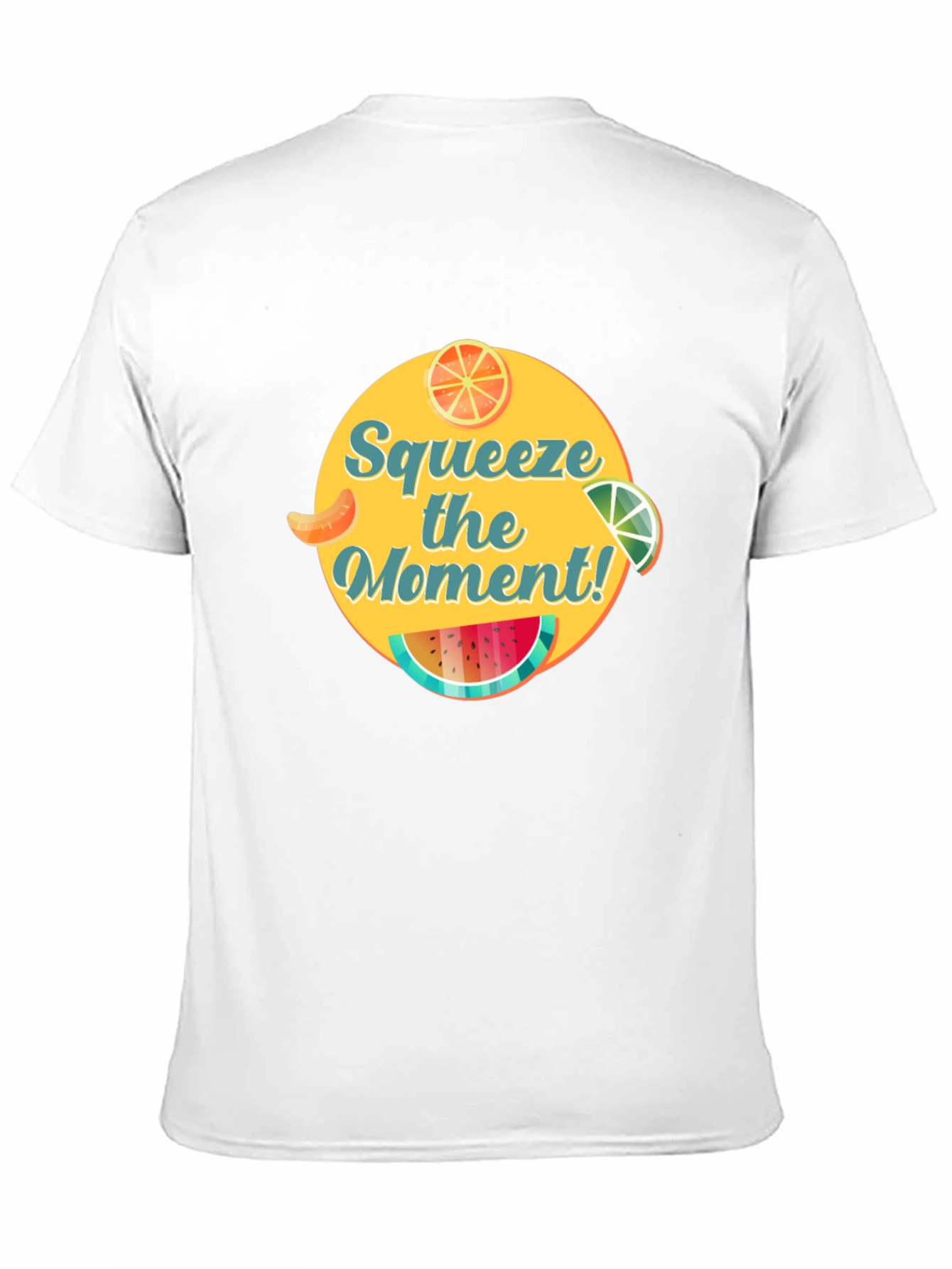 Squeeze the Moment Graphic Tee -  Mens Black T-Shirt