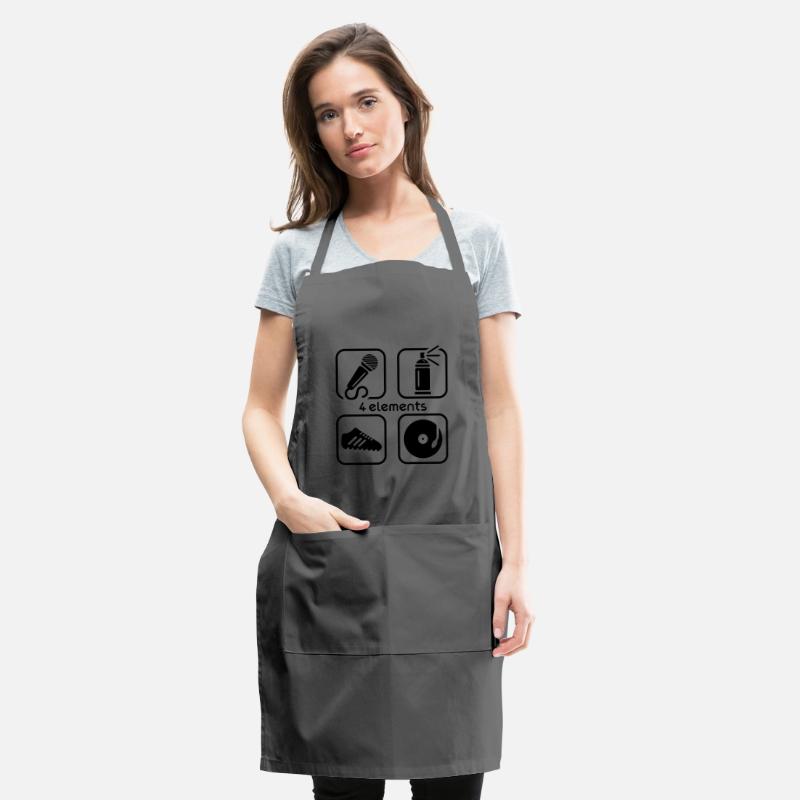 4 ELEMENTS OF HIP HOP MIC, CAN, VINYL, SNEAKER