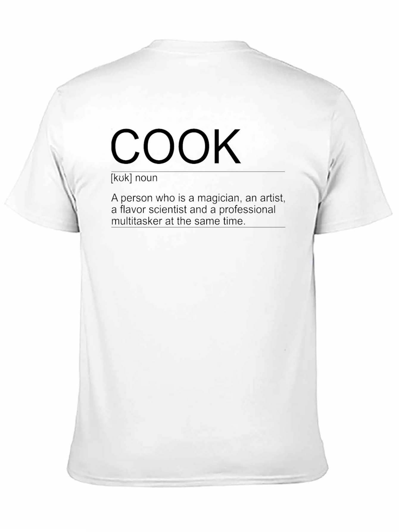 Cook Definition Graphic T-Shirt