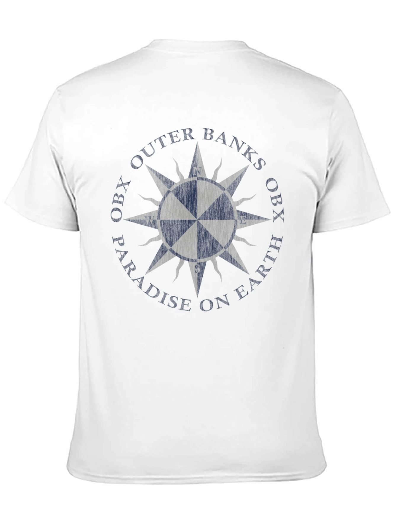 OBX Outer Banks Compass Graphic T-Shirt
