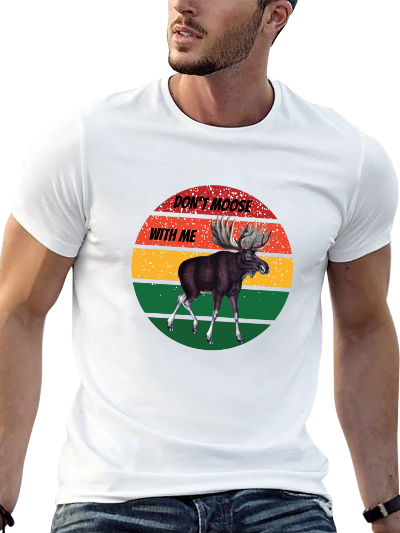 Dont Moose With Me Graphic T-Shirt