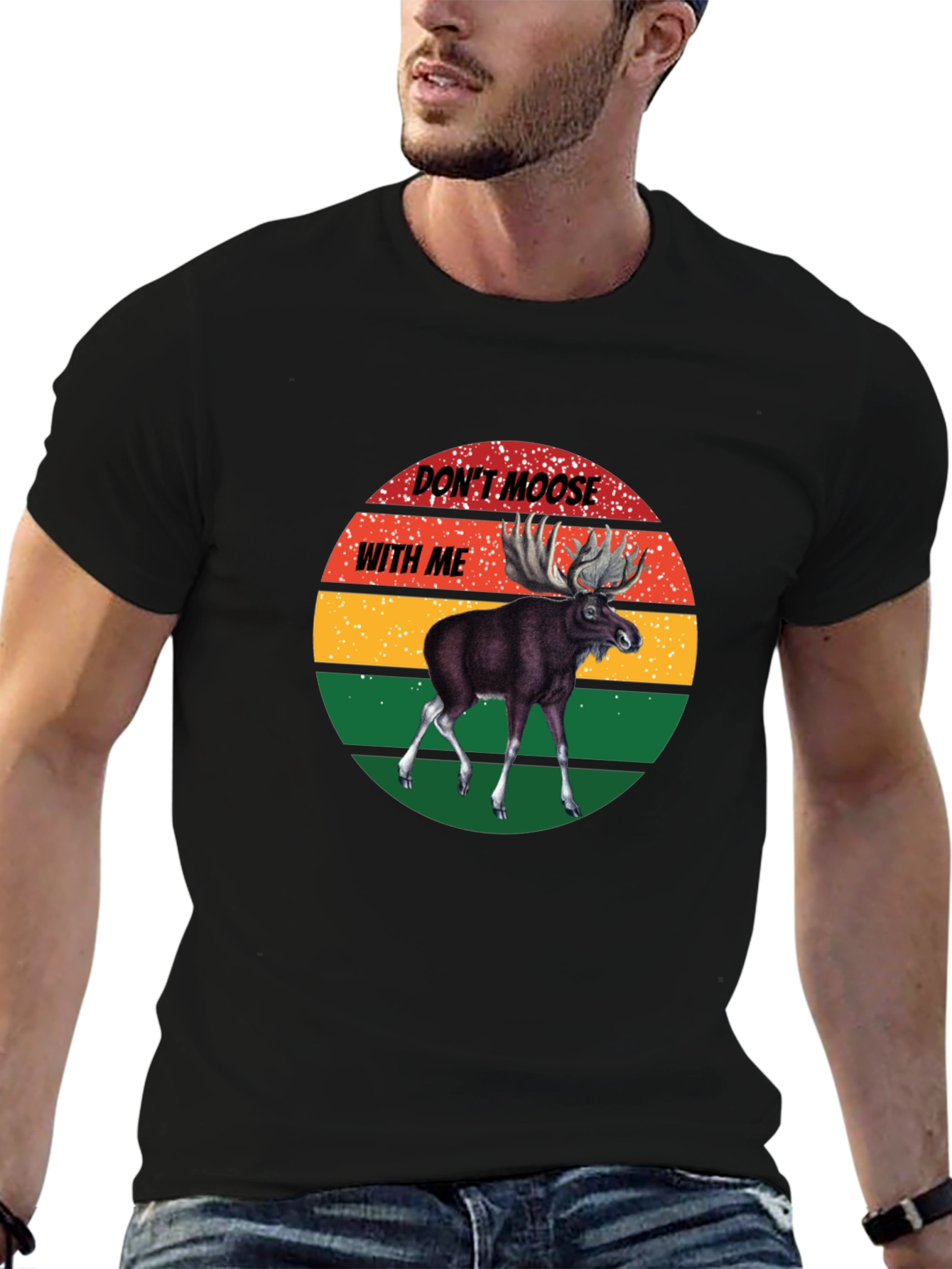 Dont Moose With Me Graphic T-Shirt