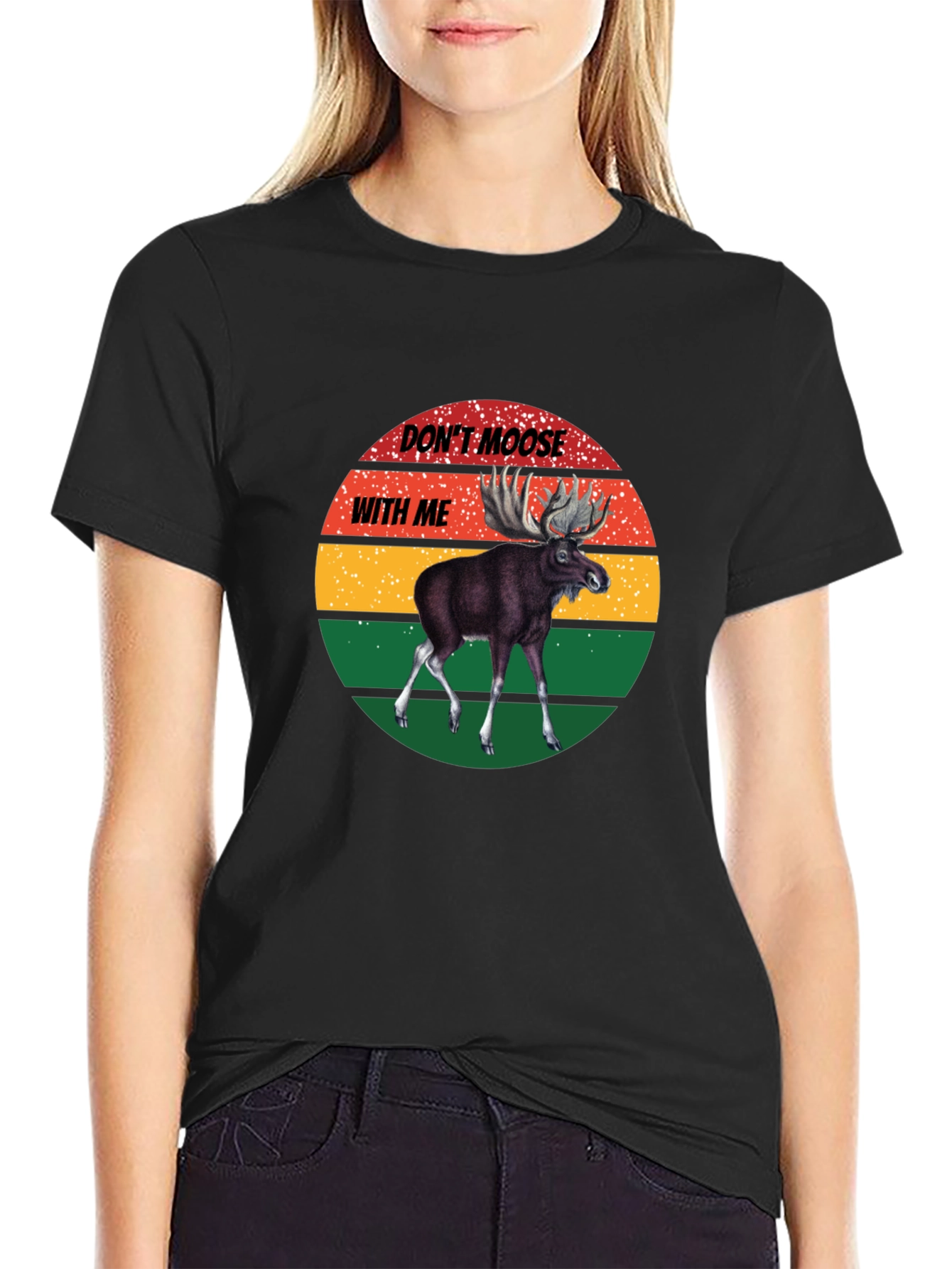 Dont Moose With Me Graphic T-Shirt