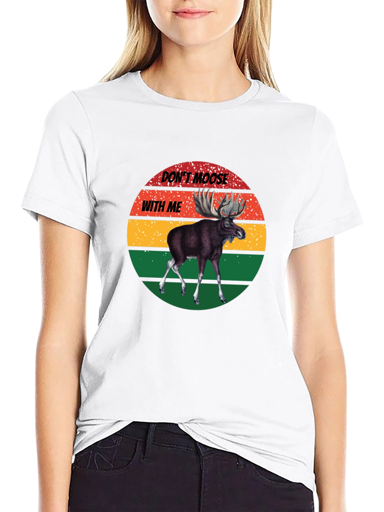 Dont Moose With Me Graphic T-Shirt