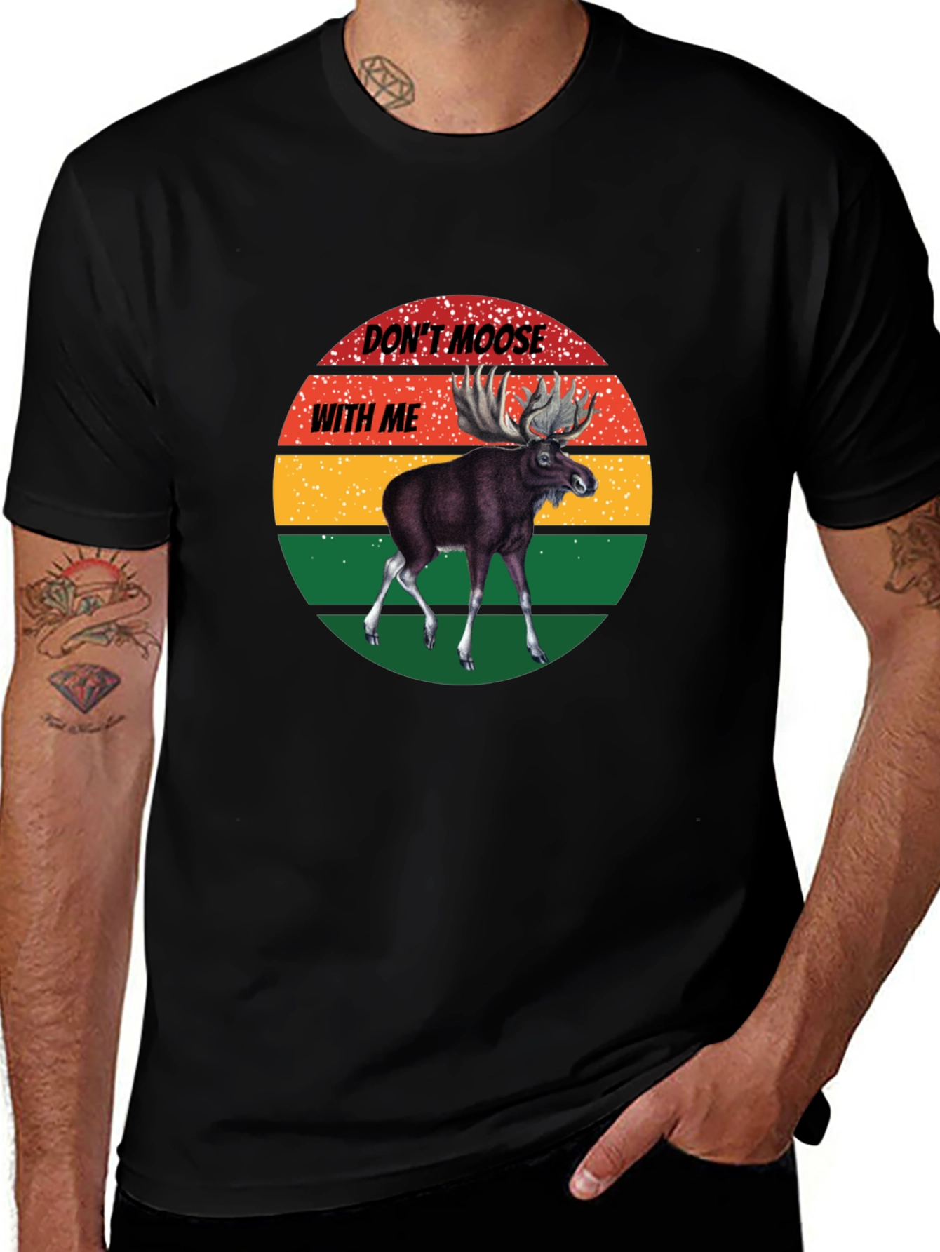 Dont Moose With Me Graphic T-Shirt