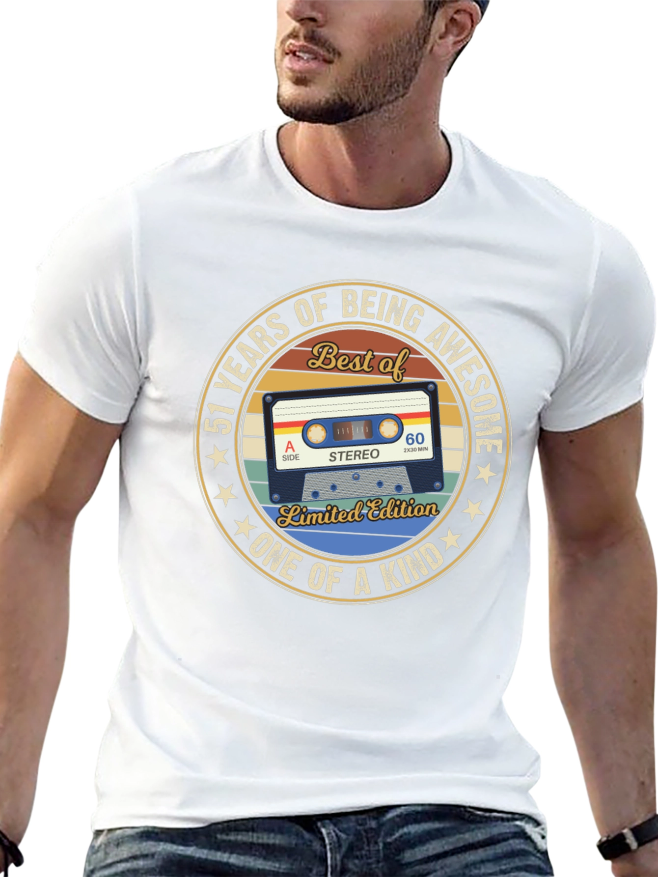 51st Birthday Cassette Tape T-Shirt