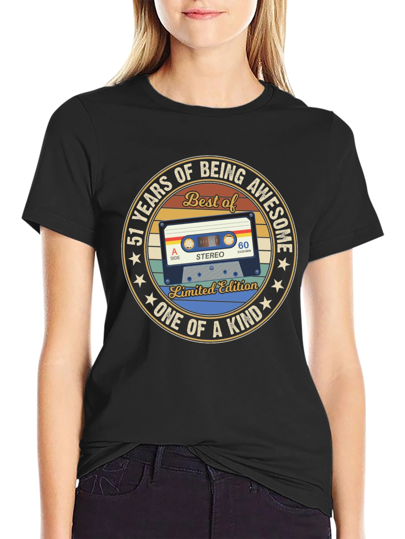 51st Birthday Cassette Tape T-Shirt