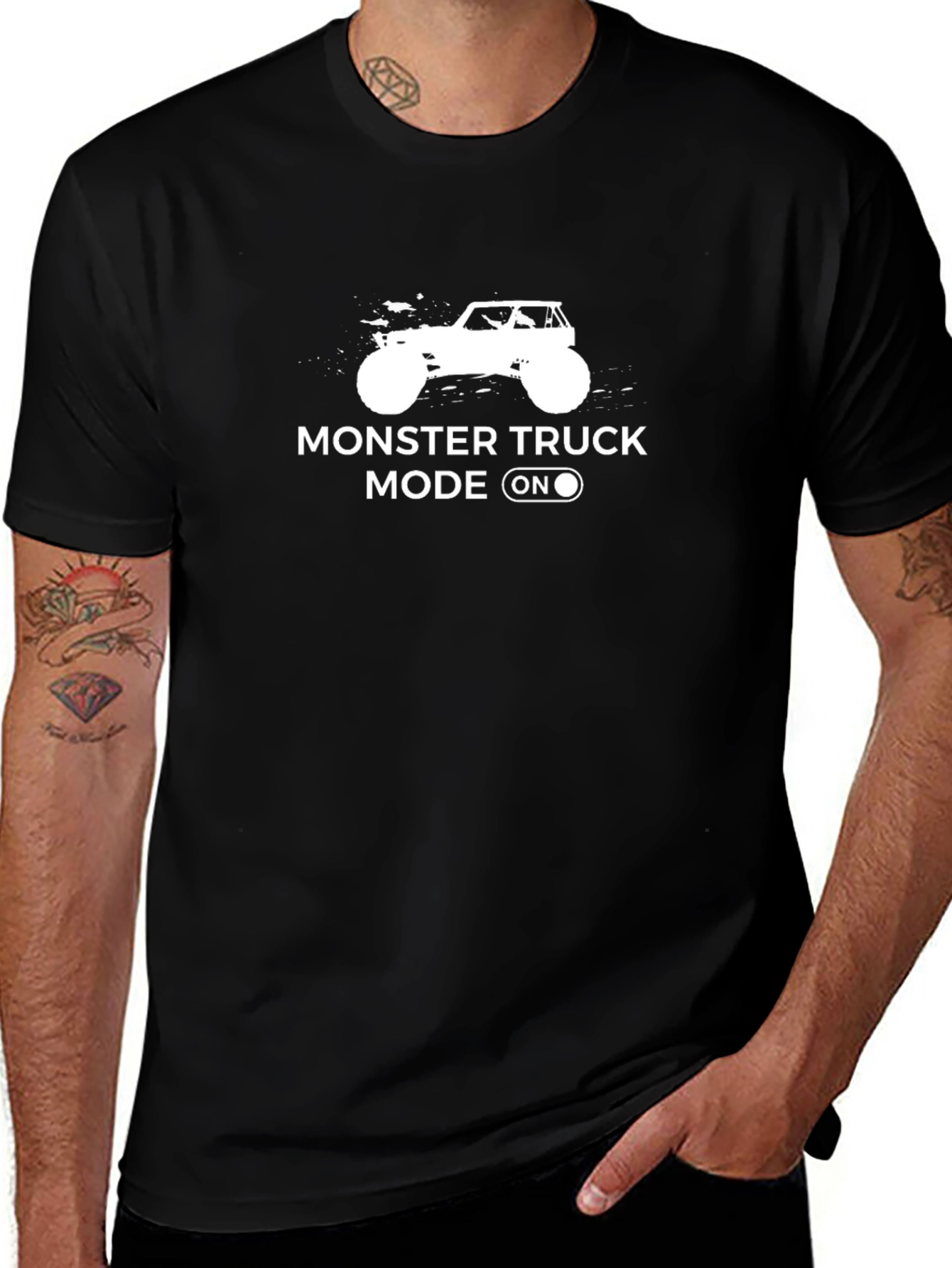 Monster Truck Mode T-Shirt - Off Road Vehicle Tee