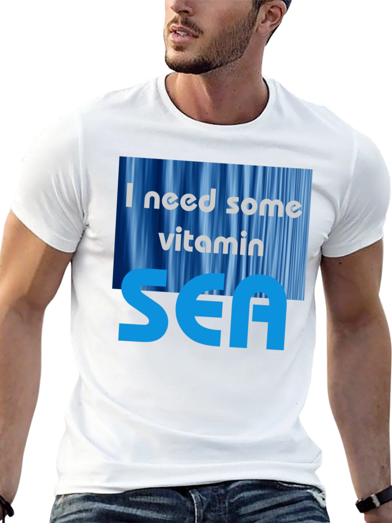 Vitamin Sea Graphic T-Shirt - Mens Black Tee