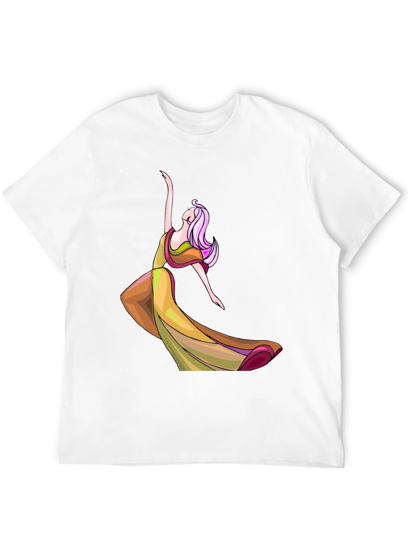 Elegant Dancer Graphic T-Shirt