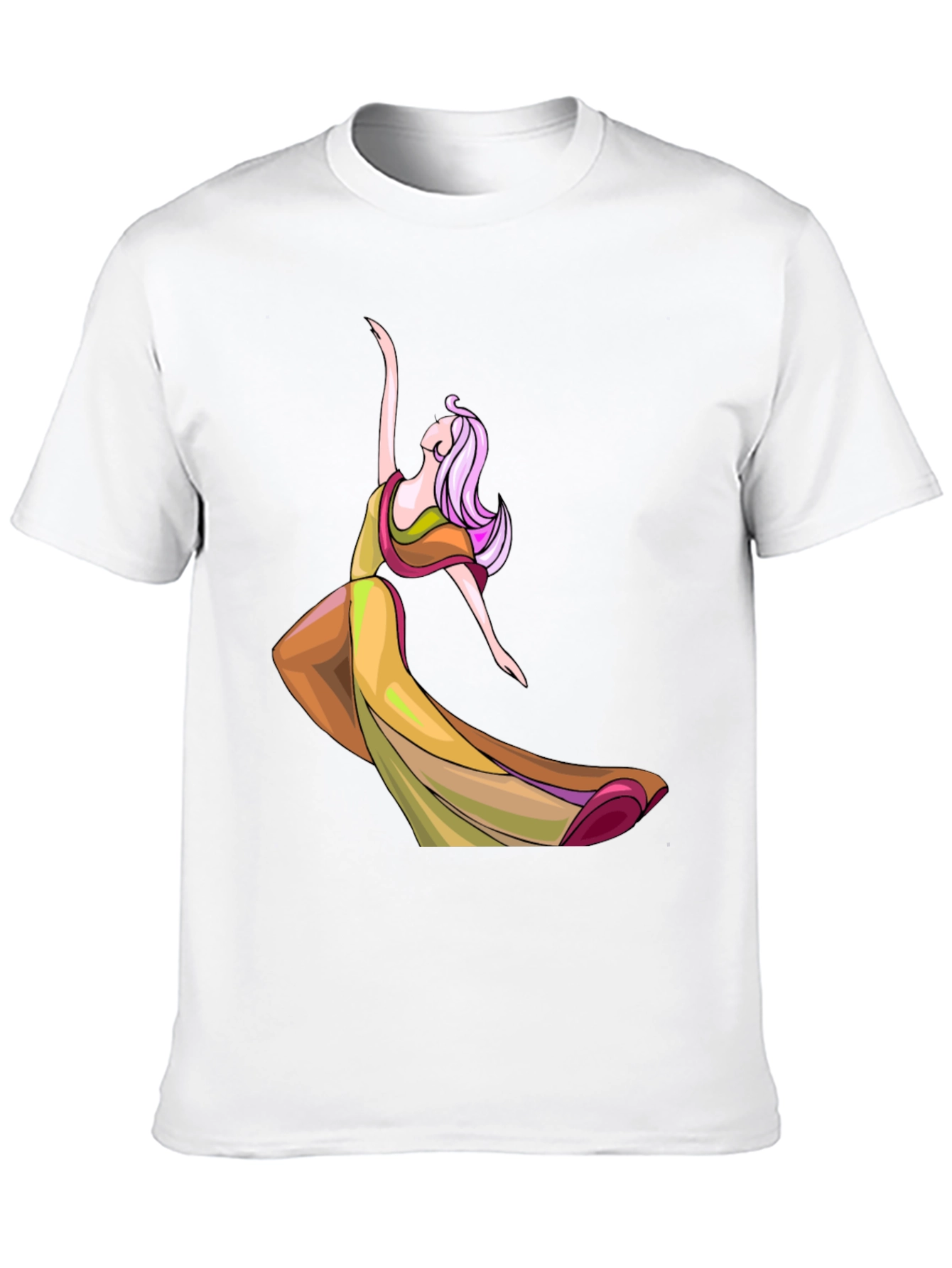 Elegant Dancer Graphic T-Shirt