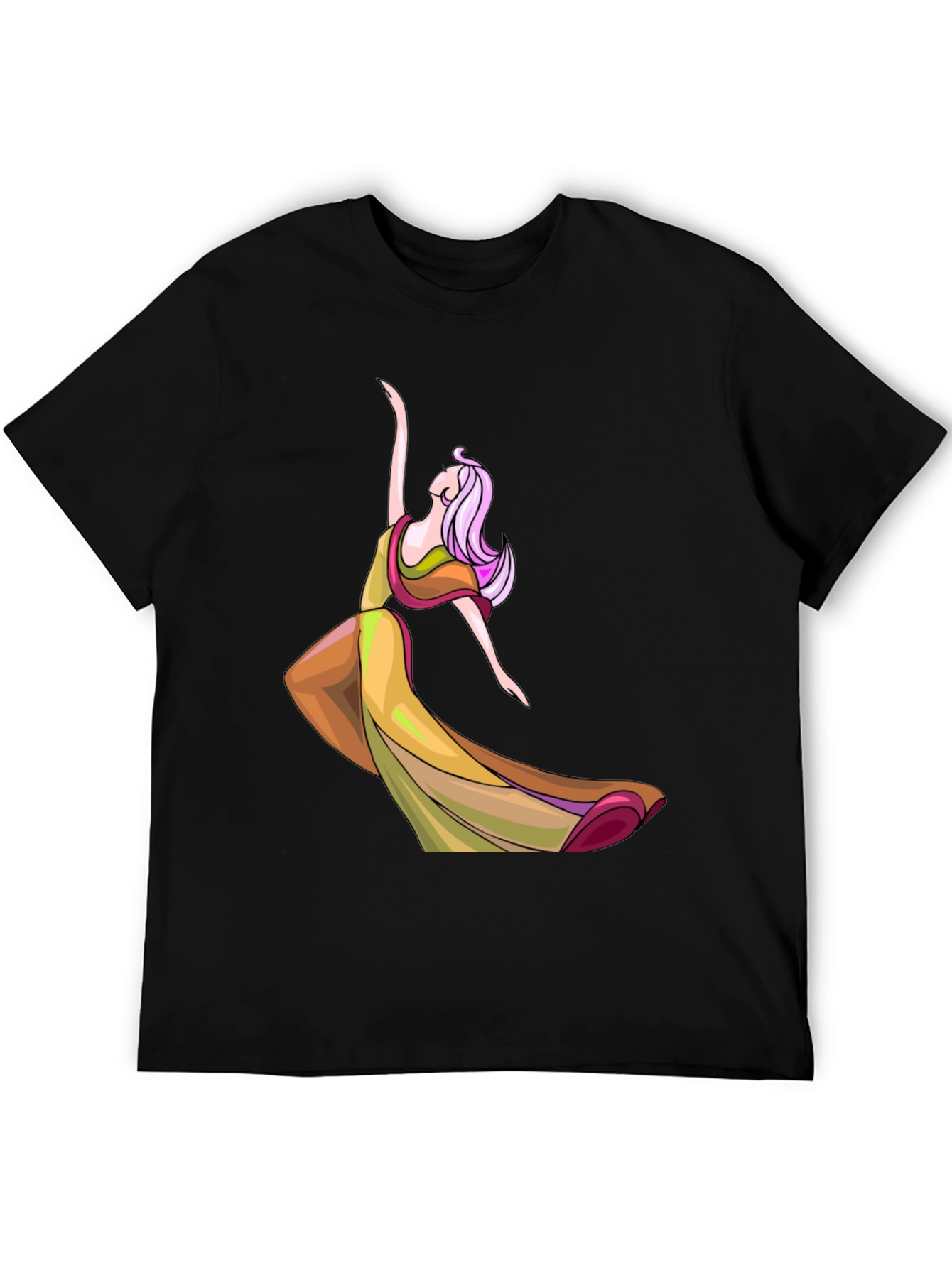 Elegant Dancer Graphic T-Shirt