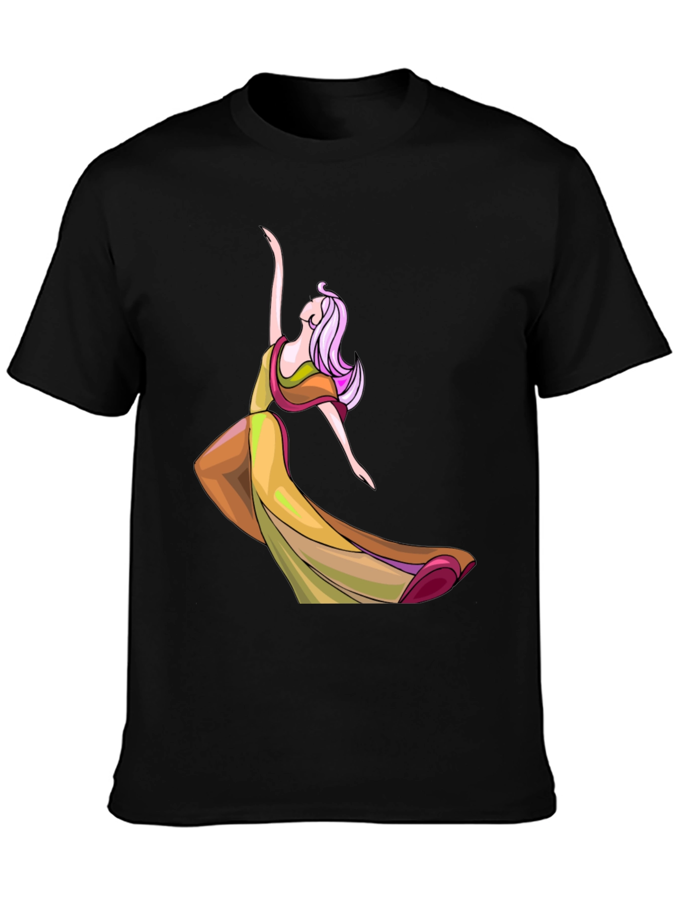Elegant Dancer Graphic T-Shirt