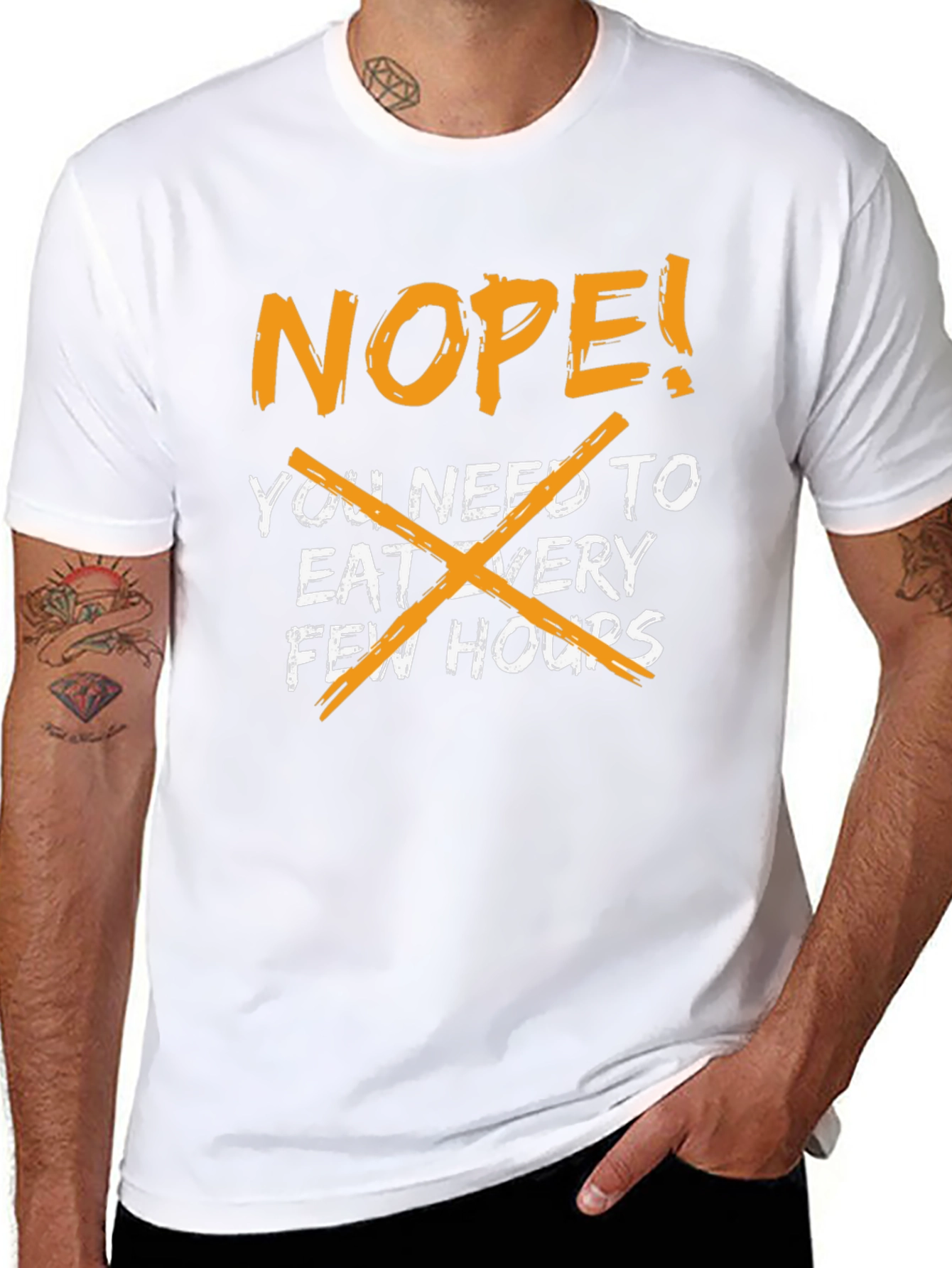 Nope! Eat Every Few Hours - Graphic Tee