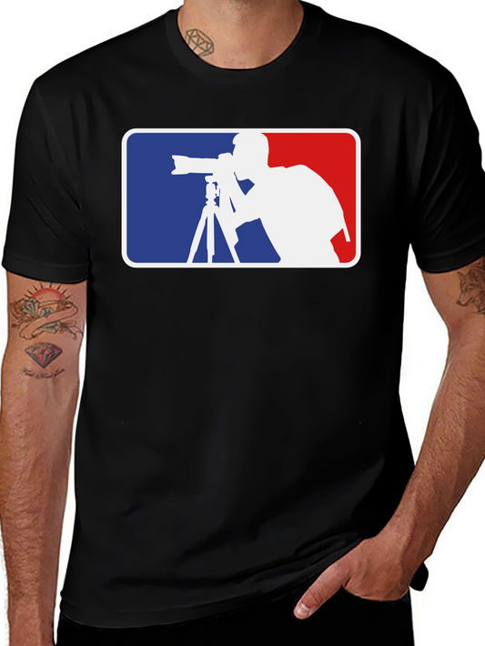 Photographer Logo T-Shirt - Classic Black